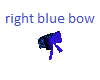 atty Right Blue Bow