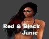 Red & Black Janie