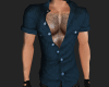 Sexy open neck shirt 3