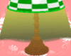 ~ Green Checkered Lamp