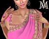 *Pink&Gold 5P Gems Set
