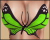 [V] Green butterfly Tops