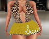 Yellow/Cheetah Jumper