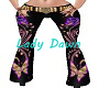 Gold Rose Butterfly Pant
