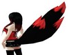 Black/red Fox Tail F/M