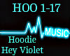 {R} Hoodie - Hey Violet