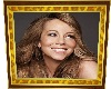 Mariah Carey Frame gold