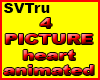 4 pictures heart animate