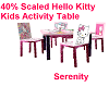 40% Hello Kitty Table