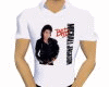 (B4) MJ BAD polo shirt