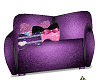 purple bow couch