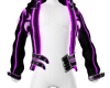 Neon Jacket White Purple