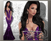 BBR-399 Purple Gold Gown