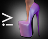 IVI Purple Kat Heel