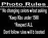 Photo Rules
