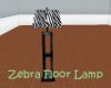 Zebra Floor Lamp