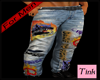 Graffiti jeans