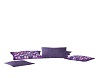 N-Purple Chat Pillows