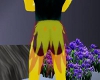Quilava flame skirt