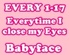 Babyface-Everytime I