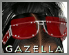 G* Glasses Up Red