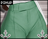 ⚓ | Suit Pants Green