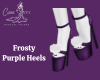 Frosty Purple Heels