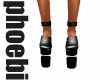 BLACK CUTIE WEDGES
