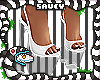 💋 Dancer Heels White