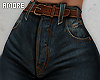 $ Jeans + Belt RL