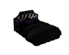 Black Purple Cuddle Bed
