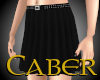 Black Pleated Skirt