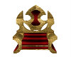 Throne Gold and Red