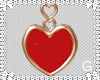 G l Red Heart Earrings