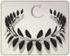 🌿 Black Leaf Crown