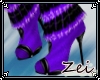 Sexy Tina Boots Purple