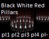 Black White Pillars