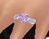 (L)Engagment Ring Purple