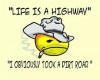 life is a Highway STIKER
