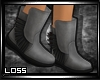 Ls| Gray/Black Boots