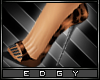 EDG- Leop. Brown Heels
