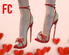FC. Valentina Red Shoes