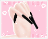 ♡ Black nails
