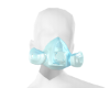 light blue  mask