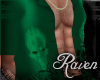 *R* Skull Open Green