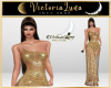 New Year Gold Dress