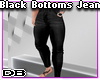 Black Bottoms Jeans