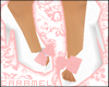 [CRM] White+Pink Pumps