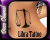 Libra AS Belly Tattoo