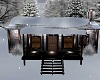 Outdoor snow cabin